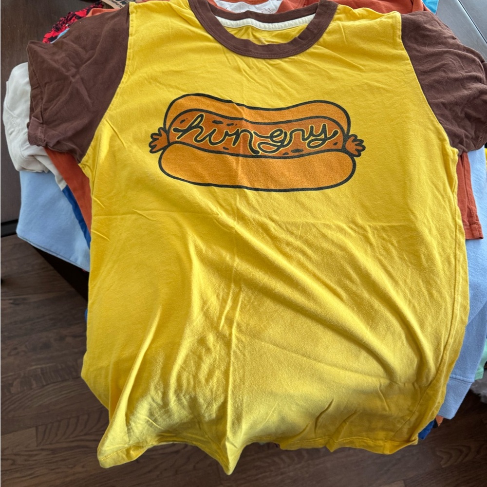 Vintage Big Bud Press Hungry Hot Dog Tee Shirt